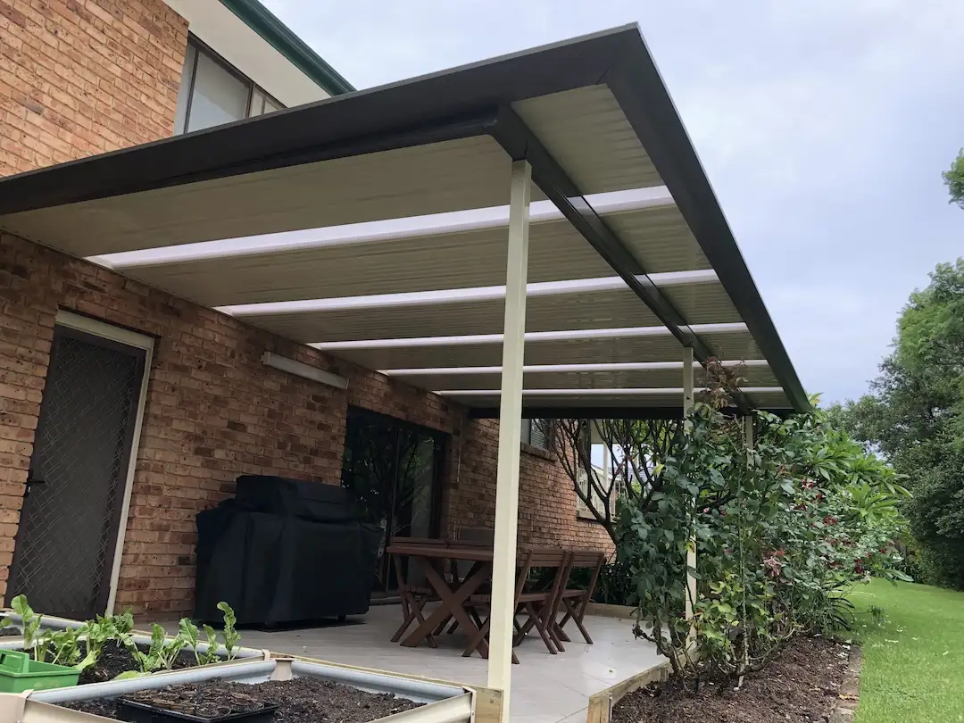 FLAT ROOF PERGOLA