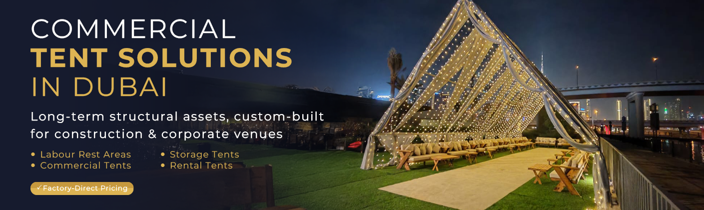 Commercial Tent Solutions in Dubai